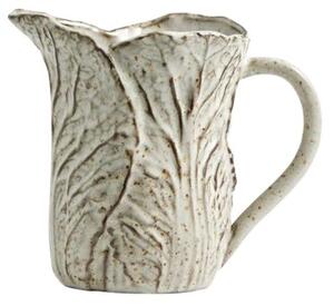 Nordal - LEAFA JUG - Kanna - Beige/stone - Medium - H20 x W21 cm