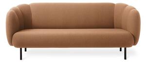 Warm Nordic - Cape Stitch Sofa - Soffa för 2 personer - Sprinkles 254 (Latte) - L200 x W82 x H80 cm