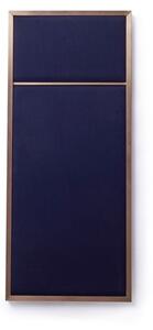 PLEASE WAIT to be SEATED - Nouveau Pin / By All the way to Paris - Anslagstavla - Navy Blue / Brass - Small - W27.6 x D2.5 x H62.3 cm