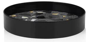 Lucie Kaas - ERAT Tray - Bricka - Black - Small - Ø13 cm