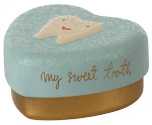 Maileg - Teething Box - Förvaringslåda för barn - Mint - H2.5 x B5 cm