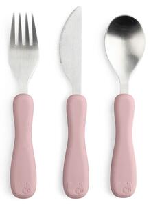 Sebra - Cutlery - Bestick för barn - Vintage rose - H1 x L14 x W2 cm