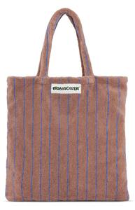 Bongusta - Naram Totebag - Bärbar väska - Camel & Ultramarine Blue - 45 x 50 cm