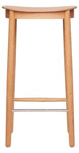 Fogia - Figurine Barstool - Barstol - Lacquered Oak - W36 x D36 x H65 cm