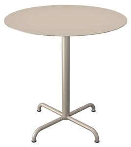 HOUE - Pico Café Table - Ø74 cm - 4 Star Base - Cafébord - Beige - Ø74 x H74 cm
