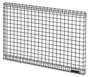 Kalager Design - Wire Panel - Small - Anslagstavla - Black - L57 x D3 x H38,5 cm