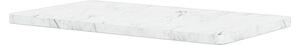 Montana - Panton Wire / Single - Top Panel - Hylla - White Marble - D18.8 - D18.8 x W34,8 x H1,2 cm