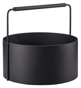 Blomus - Firewood Basket - Ashi - Korg - Black - H42 x L47 x W45 cm