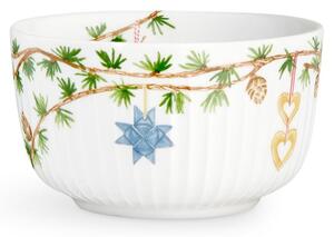 Kähler - Hammershøi Christmas Bowl - Skål - White Decoration - Ø12 - H7,5 x Ø12 cm