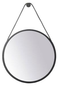 FDB Møbler / Furniture - I3 - Mossø - Spejl - Spegel - Oak, black / Lacquered (Large) - Ø: 60