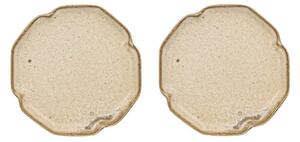 OYOY LIVING - Nori Plate - Tallrikar - Latte - Dessert - L14.5 x W14.5 x H