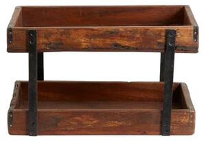 Nordal - BOLDO etagere - Bricka - Wood - H26 x L43 x D26 cm