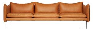 Fogia - Tiki Sofa / 3 Seater - Soffa för 3 personer - Vintage Cognac - W236 x D93 x H77 x SH40 cm