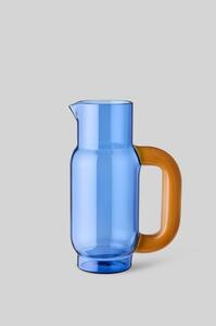Studio About - Pitcher - Vattenkanna - PITCHER, BLUE/MILKY AMBER -