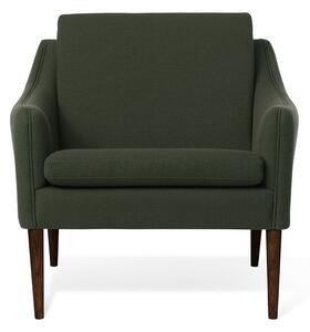 Warm Nordic - Mr. Olsen Chair - Fåtölj - Vidar 972 (Dark Green) - L81 x W79 x H78 cm