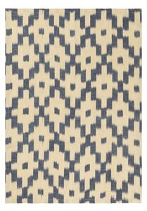 Ferm Living - Ikat Tea Towel - Kökshandduk - Ink Blue/Off-white - W50 x D0 x H70 cm