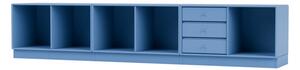 Montana - REST - Plinth H7 - Skåp - Azure - H 38.4 CM / W 208.8 CM / D 38 CM
