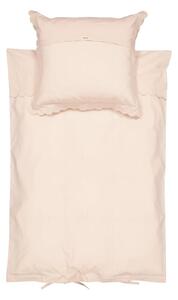 MarMar Copenhagen - Bed Linen Scallop Baby - Sängkläder för barn - Beige Rose - W:70 x L:100 cm