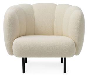 Warm Nordic - Cape Stitch Lounge Chair - Fåtölj - Barnum 24 (Cream) - W95x D84 x H80