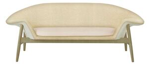 Warm Nordic - Fried Egg Sofa / Colour - Soffa för 2 personer - Sour Yellow - Baru 0410/Balder 0912/Vidar 1511 - W186 x D68 x H70 cm