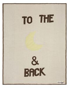 Bongusta - Moon Bed Cover - Överkast - Beige & - Stock sale - 100 x 135 cm