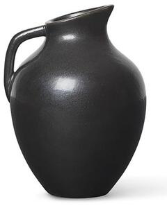 Ferm Living - Ary Mini Vase - Vas - Medium - Charcoal - Ø7 x H10 cm
