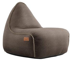 SACKit - Canvas Lounge Chair - Bean bag - Canvas Brown - L96 x W80 x H70 x SH40 cm