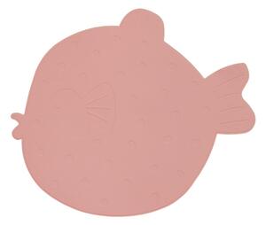OYOY MINI - Dækkeserviet Lille Finn - Placemat för barn - Rosa - H0,2 x L47,5 x W40,3 cm