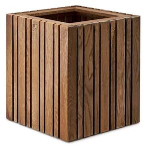 SQUARELY CPH - GrowMORE - Växtlåda - Dark Oak - W35 x H40 x D35 cm