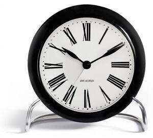 Arne Jacobsen - Roman Ure - Klockan - Roman Table Clock Ø11 - Sort/hvid