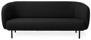 Warm Nordic - Cape Sofa - Soffa för 2 personer - Mosaic 182 (Graphite) - L200 x W82 x H80 cm