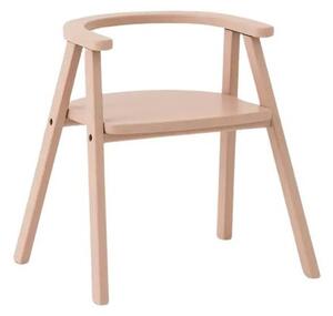 Nobodinoz - Growing Green Kid's Chair - Barnstol - Blush - W39 x D45 x H46 x SH31 cm