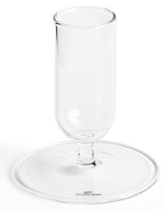 HAY - Tiny Vase - Vas - Clear - H8.6 x D7 x W7 cm
