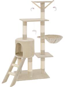 Tectake 401434 katt klösträd, klösmöbel dominik - beige