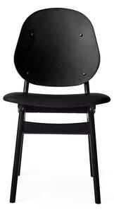 Warm Nordic - Noble Chair / Black Lacquered Oak - Matstol - Prescott 207 (Black) - L48 x W55 x H85 cm