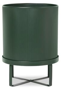 Ferm Living - Bau Pot - Blomkruka - Large - Dark Green - W28 x D28 x H38 cm