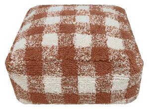 Lorena Canals - Pouf Vichy - Barnens puff - Toffee - H20 x W40 x L40 cm