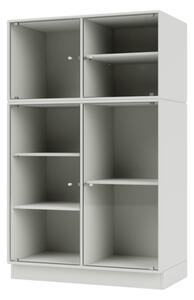 Montana - Ripple Cabinet III - Plinth H7 - Vitrinskåp - Nordic - W69,6 X H112 X D38 cm