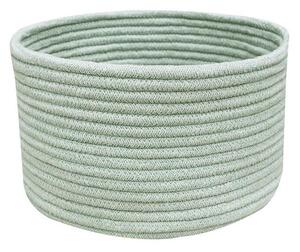 Lorena Canals - Basket Gram - Förvaringslåda för barn - Blue Sage - Ø35 x H20 cm