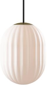 Nordic Tales - Bright Modeco Pendler - Hängande lampa - Large - Glass/Brass - Black - Ø20 x H24 cm