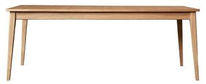 Andersen Furniture - T10 - Extendable table - Matbord - White pigmented, matt lacquer oak veneer - Incl. synchronous extension & 2 pcs. extension leaves - B: 200 x D: 95 x H: 74,5 cm