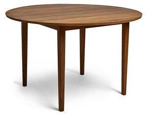 Sibast Furniture - Sibast No.3 Table | Solid Tabletop - Matbord - Smoked Oak - Ø120 x H74 cm