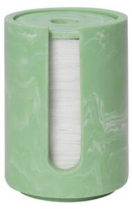 Ferm Living - Mist Cotton Pad Holder - Behållare - Seafoam - W8 x D8 x H11.8 cm