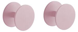 Raawii - Pipeline Hook / Set of 2 - Krokar - Pink - Ø8 x W5,8 cm
