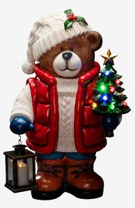 Konstsmide - Stor Teddybjörn LED höjd 65,5 cm - Flerfärgad - Julbelysning ute - Från Homeroom
