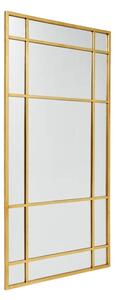 Nordal - SPIRIT wall mirror - Spegel - Iron - Gold - H: 203,5 x B: 101,5 x W: 3 cm