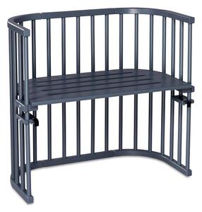 Babybay - Babybay - Original Co-Sleeper - Barnsäng - Grey Varnished - L87 x W46 x H79 cm