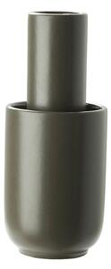 Woud - Amel vase - Vas - Taupe - Small - Stock sale - Ø: 8 x H: 18 cm