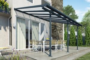 Altantak i aluminium Sierra Palram - Canopia 3 x 4,25 m grå