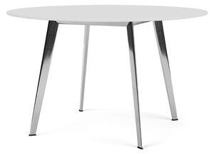Montana - JW Table JW120 - Matbord - Nordic Linoleum / Polished Aluminium - Ø120 x H73 cm